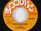 Reggae 45 ETERNALS Push Me In The Corner on Moodisc UK