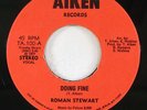 Reggae 45 ROMAN STEWART Doing Fine on Aiken NM
