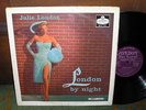 jazz LP JULIE LONDON london by night UK 1959 LONDON HA-U 2171 nice VG+