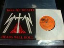 SATAN KISS OF DEATH b/w HEADS WILL (GUARDIAN 45, UK 82) RARE NWOBHM 7