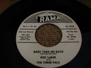 ROC LaRUE, 'BABY TAKE ME BACK', ORIGINAL, 45rpm, ROCKABILLY, RAMA, VINYL, R'N'R