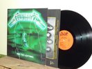 METALLICA -RIDE THE LIGHTNING- RARE FRENCH LP GREEN COVER