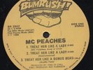 MC PEACHES Commin' Straight Rollin Hard RAP/HIP HOP 12