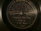 PRE DOG ELDRIDGE JOHNSON VICTOR MONARCH 3132-J W MYERS-GOOD BYE NELLIE GRAY