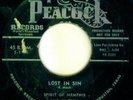Spirit Of Memphis GOSPEL R&B DOOWOP 45 Lost In Sin / When on PEACOCK Lbl HEAR IT