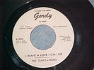 WL Promo 45--THE TEMPTATIONS--I WANT A LOVE I CAN SEE--1963--Gordy G-7015--NM