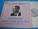 $SAX 2346 B/S /CLAUDIO ARRAU /BEETHOVEN PIANO CTO NO.2 /SONATA NO.3 /GALLIERA