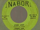 Tommy Lam Speed Limit/A teenage birthday Nabor 103 rockabilly 45