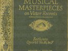 VICTOR SCROLL LABEL SET VM-8: FLONZALEY QUARTET PLAYS BEETHOVEN OP. 135 (1927)
