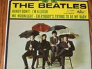 The Beatles Very RARE 4 by 4 EP 45 Picture Sleeve Four Song Capitol R-5365 NICE