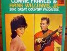 Rare Countrly LP- Connie Francis & Hank Williams Jr- Sing Great Favorites-SEALED