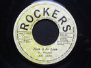 ZION  A  FE  LION  /  JAH  LEVI  (  HUGH MUNDELL  )  orig  ROCKERS   7 in  1978
