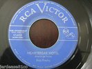 Elvis Presley -Heartbreak Hotel / I Was The One- 45 (Canadian Blue Label -RARE)