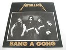 METALLICA - BANG A GONG - RARE LIVE LP ON RED WAX
