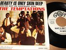 TEMPTATIONS BEAUTY IS ONLY SKIN DEEP WLP PROMO 45 DJ COPY & PICTURE SLEEVE VG++