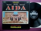 SXL 2167-69, 3  LP, wbg, UK. VERDI: Aida, KARAJAN, TEBALDI, BERGONZI, VPO, NM
