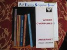 DECCA SXL 2112 Weber Overtures Ansermet/OSR Blue Border/WBG 1 ED