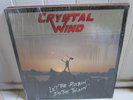 CRYSTAL WIND  LP private press hard rock new wave metal pop synth AOR HEAR