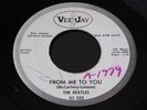 The Beatles   From Me To You   Vee Jay VJ 522 WHITE LABEL PROMO 45