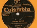 EAST TEXAS SERENADERS - COMBINATION RAG -  CO 15229