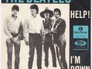 BEATLES I'm Down / Help GREAT mod dancer RARE Denmark 45 UNIQUE danish p/s HEAR