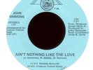 JOHN SIMMONS Ain't Nothing Like the Love on Sabrina Rare Modern Soul 45 NM Hear