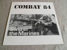COMBAT 84 : Send In The Marines LP Original 1984 UK Punk Skinhead Oi 1st ISSUE