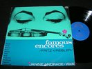 JANINE ANDRADE Famous Encores Fritz Kreisler / unique Czech SUPRAPHON LP 1965