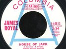 JAMES ROYAL 'House Of Jack' Mod Freakbeat 1969 unplayed rare DJ funkish 45 HEAR