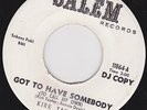 GROUP SOUL 45 RPM - KIRK TAYLOR on SALEM RECORDS (PROMO)