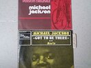MICHAEL JACKSON 2 VINYLS FRENCH + LANGUETTE OBI SMILE PROMO RARE