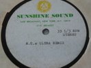 SUNSHINE SOUND ACETATE - M.C.'S ULTRA REMIX ULTRAMAGNETIC MC'S RARE