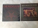 Deadguy Fixation black LP and His Hero Is Gone Fifteen Counts purple LP