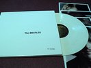 THE BEATLES WHITE ALBUM  LP REPRO IMPORT GEMA WHITE VINYL # 0225865 PHOTOSPOSTER