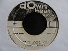 CORNELL CAMPBELL – NATTY DON’T GO – ORIG. DOWN BEAT 7” -  KILLER