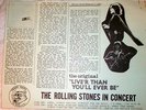 THE ROLLING STONES LIVE'R THAN YOU'LL EVER BE BLUE VINYL LIVE LP TMOQ