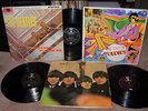 3 BEATLES LPs PLEASE PLEASE ME/FOR SALE/A COLLECTION OF BEATLES OLDIES STEREO EX