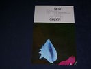 NEW ORDER - TOUCHED BY THE HAND OF GOD - 1987 UK PROMO POSTER (FACTORY RECORDS)