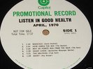 BEATLES THE BAND  PINK FLOYD FRED NEIL WLP PROMO LP DJ COPY Lp 1970 CAPITOL EX