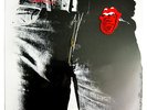 ROLLING STONES STICKY FINGERS SEALED  LP WITH ZIPPER & Red STICKER 