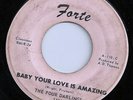 Northern Soul: FOUR DARLINGS Baby Your Love Is Amazing 45 FORTE Listen