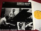 LEE KONITZ & MARTIAL SOLAL TRIO IMPRESSIVE ROME '68 CAMPI JAPAN LP Daniel Humair