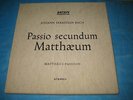 ^ARCHIV 198009 /12 /J.S.BACH: MATTHAUS-PASSION /SEEFRIED /RICHTER /4 LP /NM