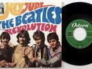 THE BEATLES German Picture Sleeve 45 HEY JUDE REVOLUTION ODEON rock psych