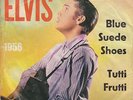SCHWARZE RCA  ELVIS PRESLEY - BLUE SUEDE SHOES JAHRZAHLCOVER