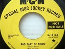 The Seeds - Bad Part Of Town 45 PROMO ONLY Mint- Garage  Psych Saxon  original
