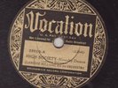 Clarence William & Orch. - VOCALION 25010 - High Society & Go Back in Evening