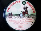 78rpm FRANZ BENETER Violin pl. MOSZKOWSKI Serenata  - 10