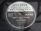 CHUCK BERRY SWEET LITTLE SIXTEEN RARE 78 RPM RECORD
