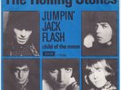 ROLLING STONES Jumpin Jack Flash RARE M- Denmark 45 UNIQUE danish p/s LISTEN
